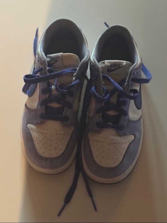 Nike Other - Nike Kids Purple and White Low-Top Sneakers